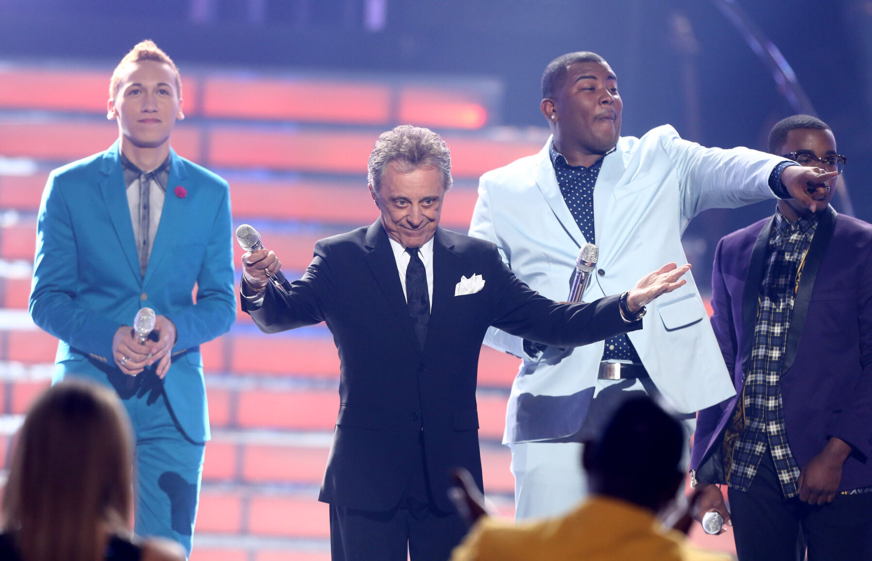 Frankie Valli, Devin Velez, Curtis Finch Jr